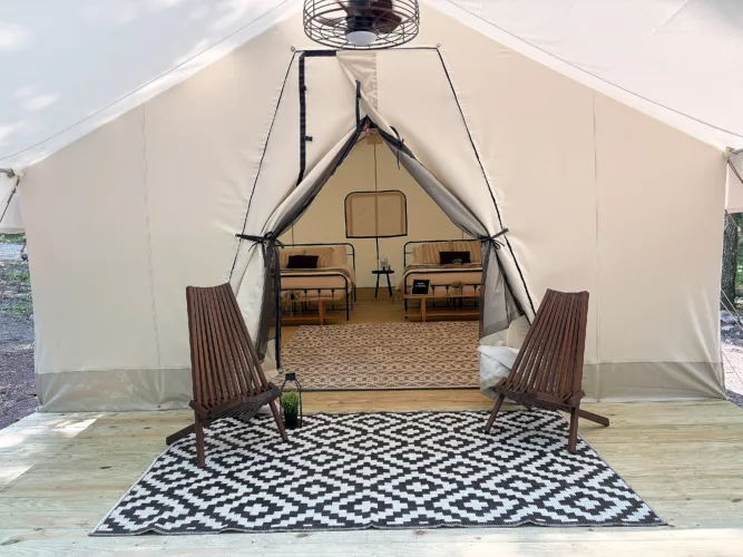 Happy glamping: State parks roll out luxury camping programs